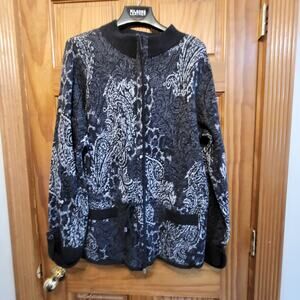 Pendleton 100% Merino Wool Size Large Zippered Sweater size Tall XL